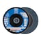 Pferd 7" x 7/8" A.H. POLIFAN Flap Disc - Z SG POWER STEELOX, Zirconia, 60 Grit, Conical 62229 - alternate 1